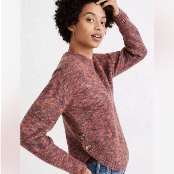 Madewell Space-dyed Birchmont Sweater - Picture 3 of 7